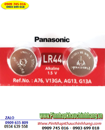 Pin A76 LR44 357 - Pin cúc áo 1.5v Alkaline Panasonic LR44 A76 LR44 357 _viên